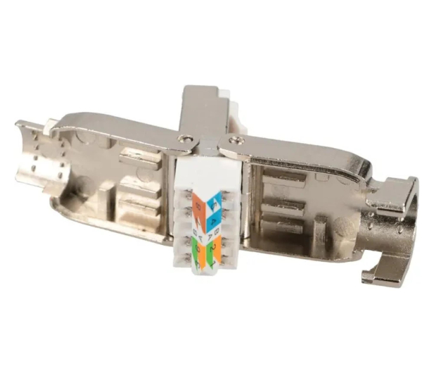 ExtraLink CAT6A RJ45 Wtyk RJ45 beznarzędziowy montaż - 1543514 - zdjęcie 4
